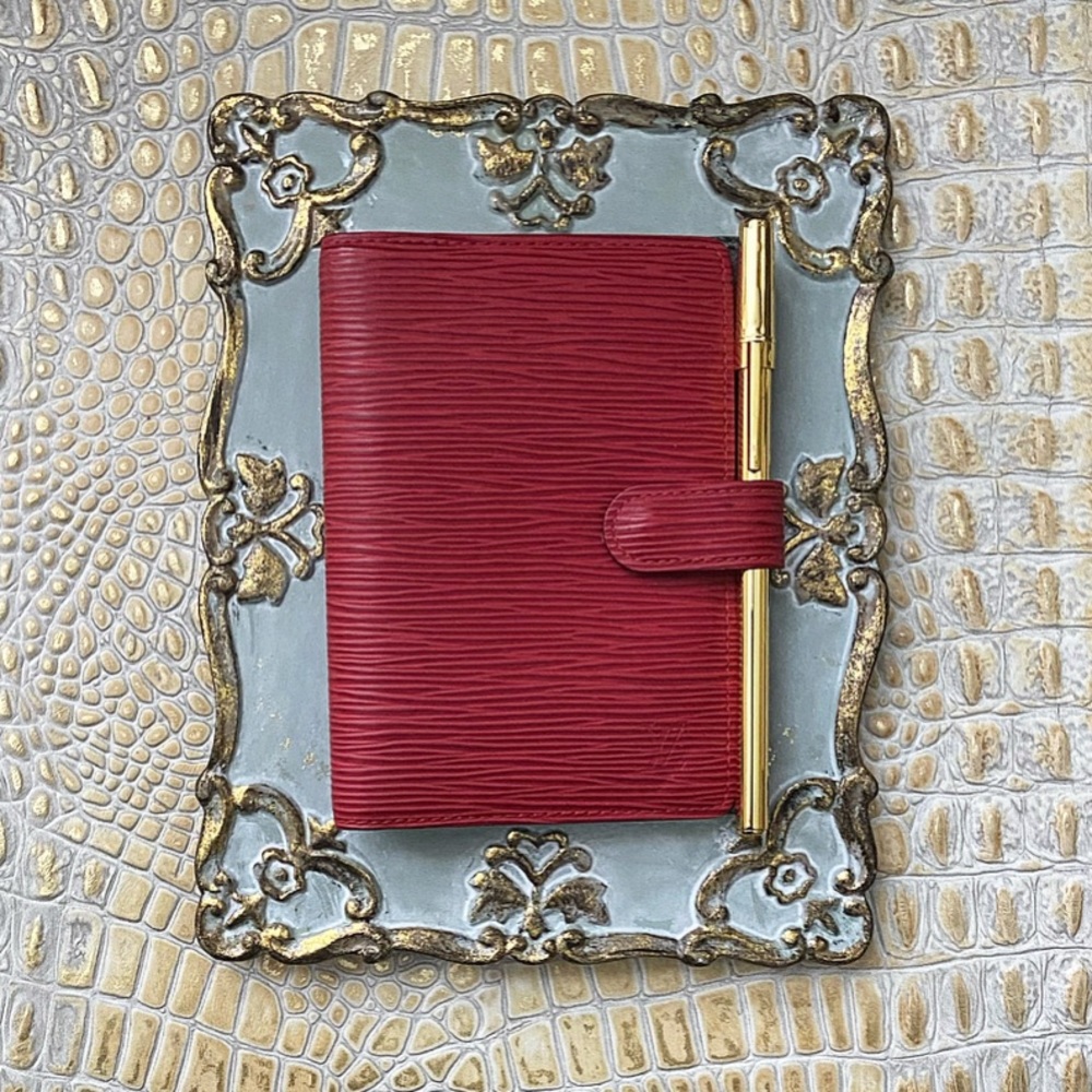 Louis Vuitton Epi Leather Agenda PM